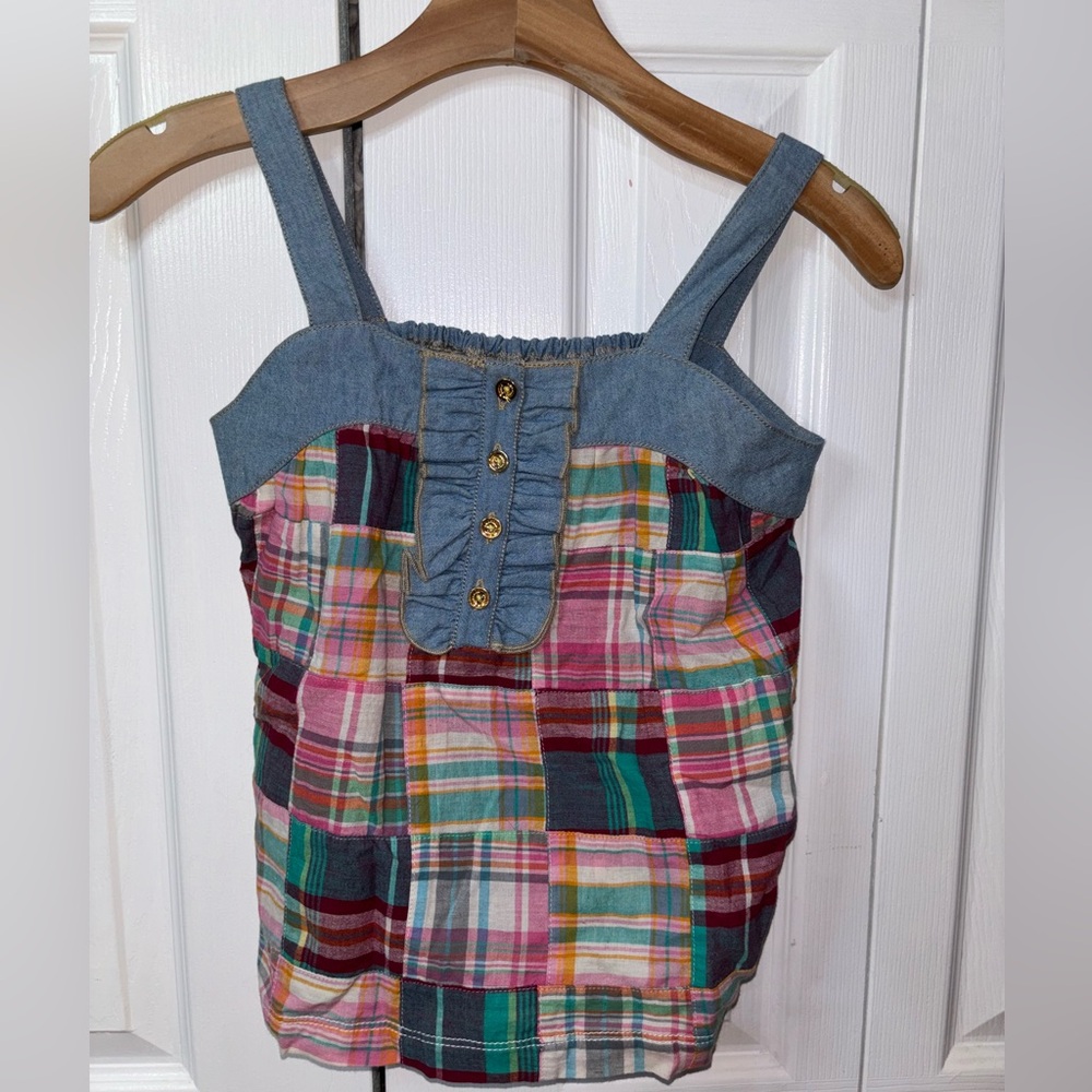 Vintage juicy couture kids denim top